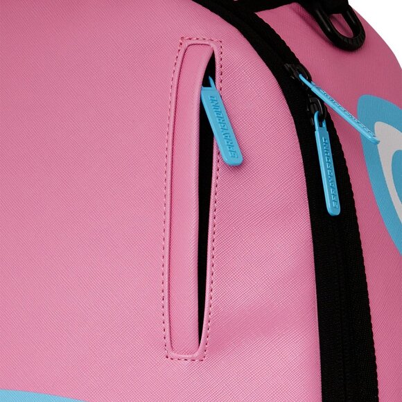 Sprayground Shark Central Cotton Candy Backpack🔥New Pink Bookbag School Bag - Picture 6 of 9